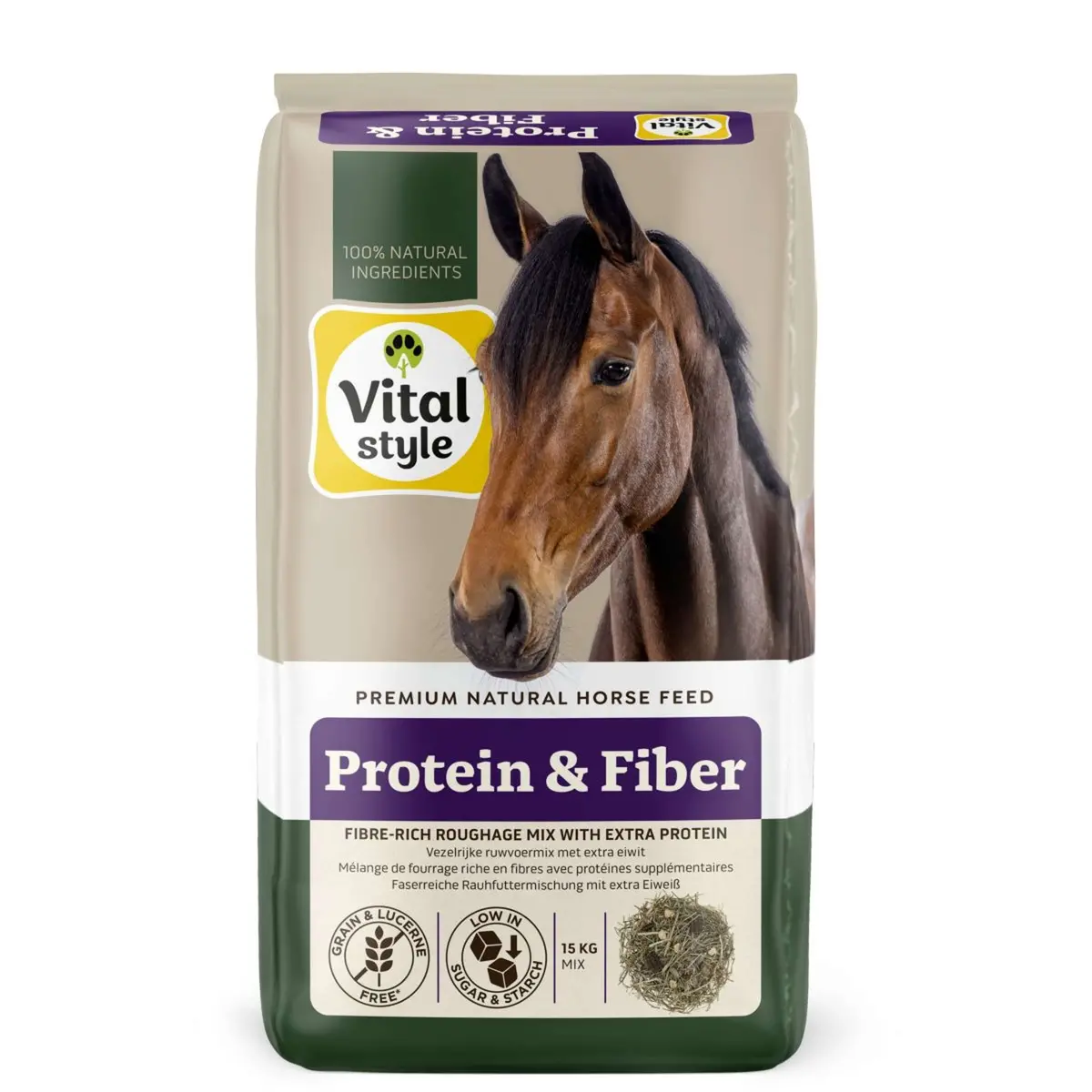 Vitalstyle Ruwvoermix Protein & Fiber 1