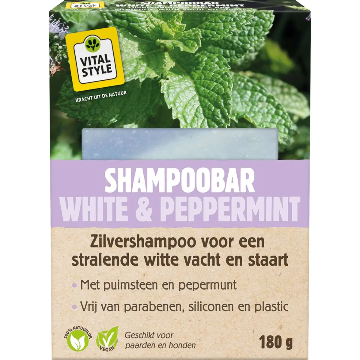 Vitalstyle Shampoo Bar White & Peppermint 1