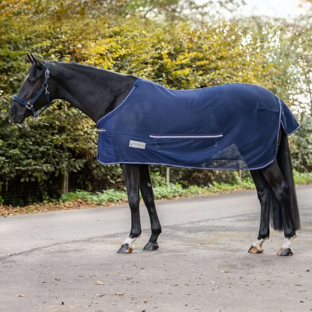 Waldhausen Vliegendeken Comfort Met Buikflap Nightblue 1