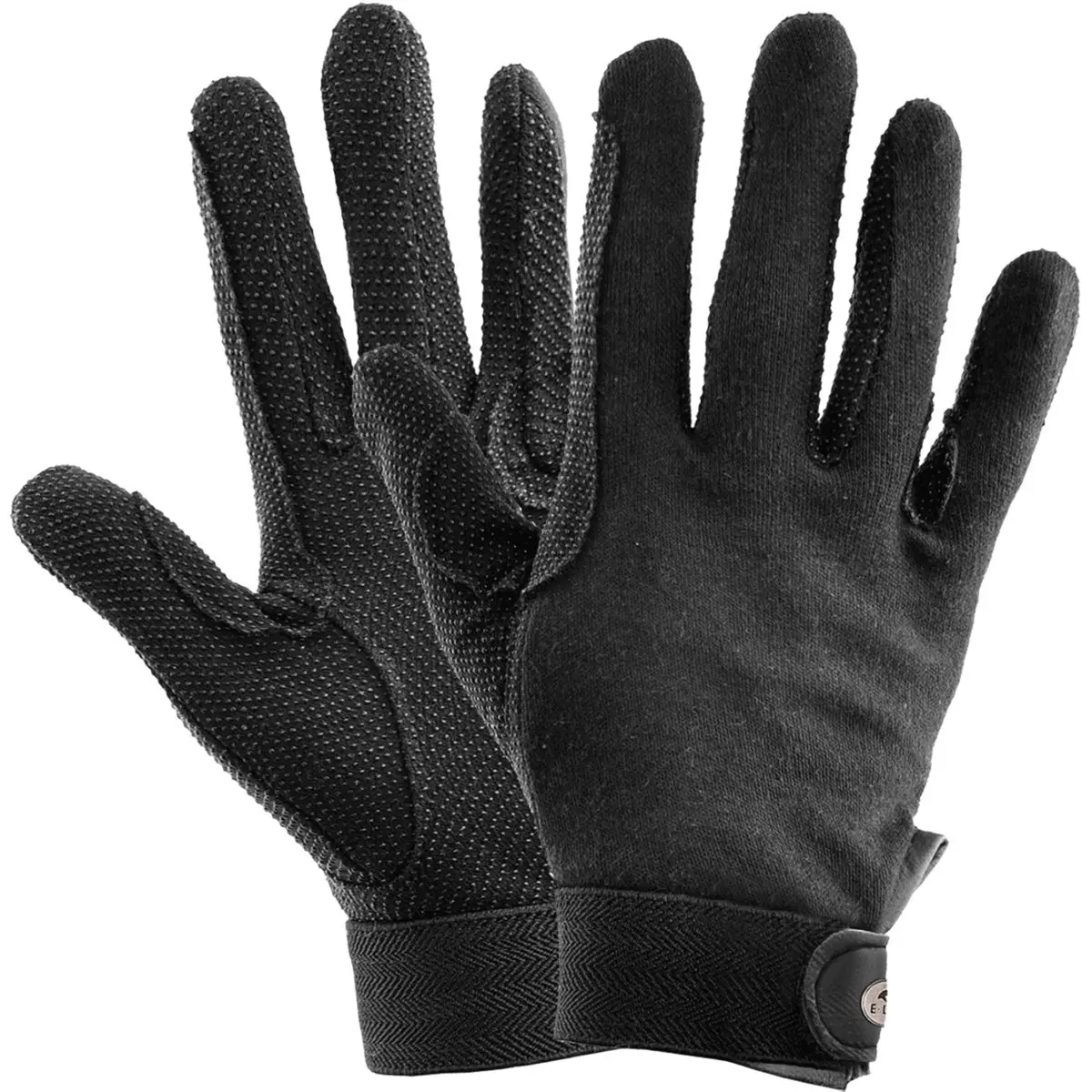 Elt Rijhandschoenen Picot Winter Zwart 1