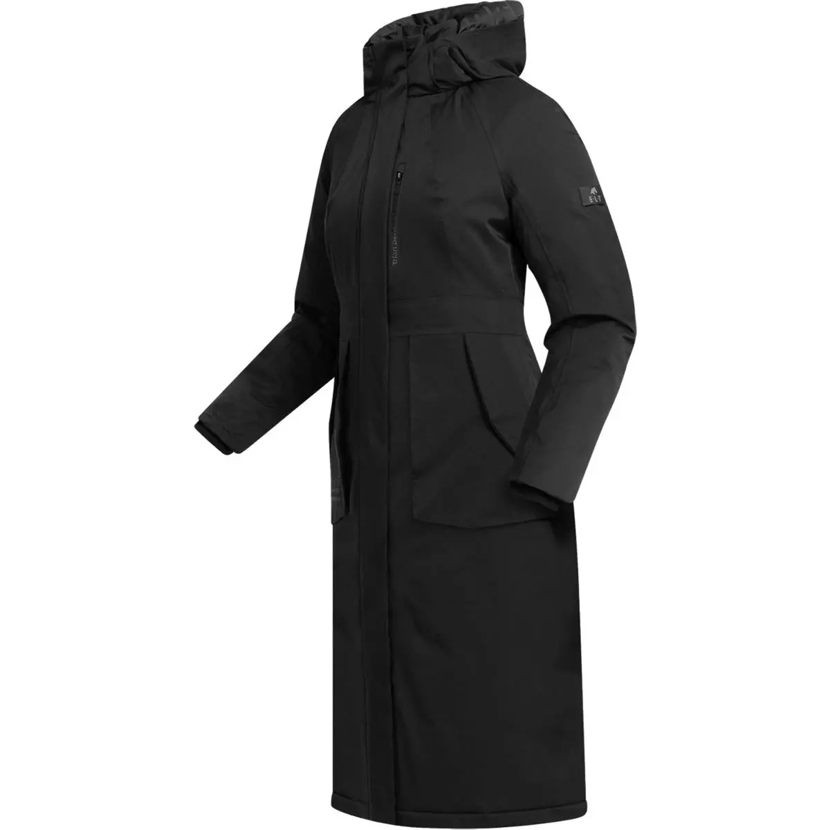 Elt Lange Jas Opal Zwart 1