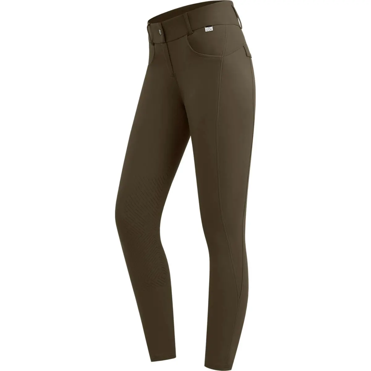 Elt Rijbroek Comfort Ride Glam Groen/Bruin 1