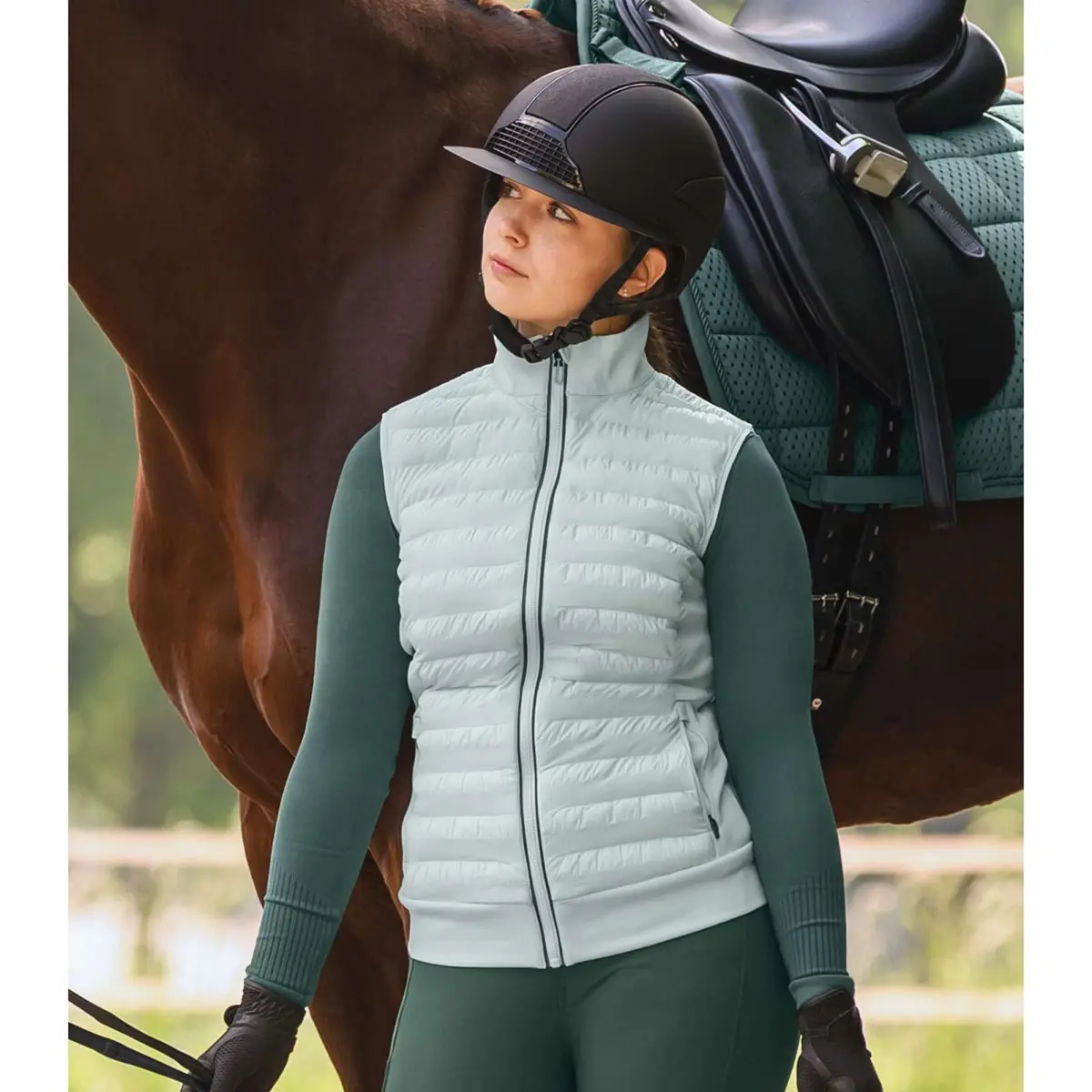 Elt Bodywarmer Seattle Mint Groen 1