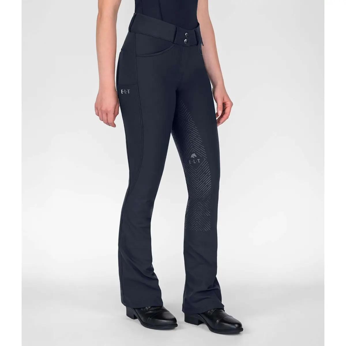 Elt Jodhpurrijbroek Comfort Ride Silicone Deep Blue 1