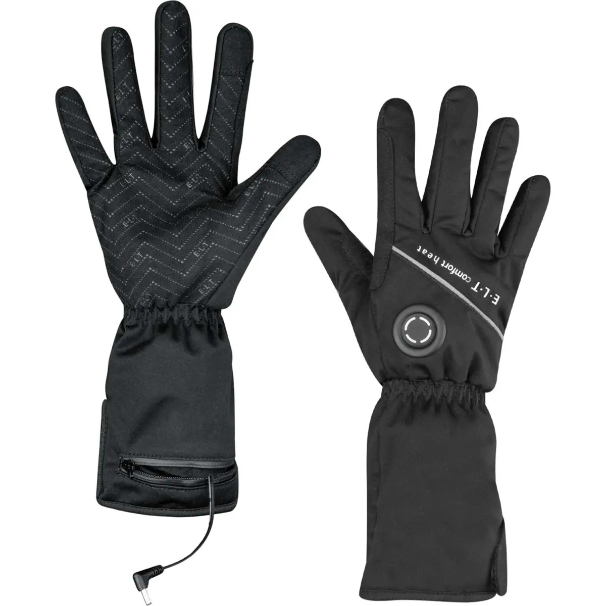 Elt Rijhandschoenen Heated Comfort Zwart 1
