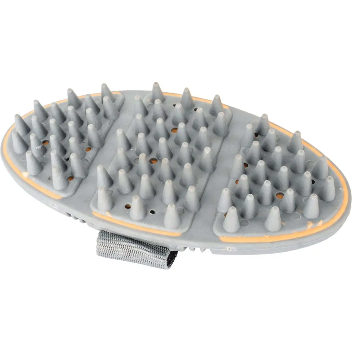 Waldhausen Massage Borstel Flex Peach/Chrome Grey 1