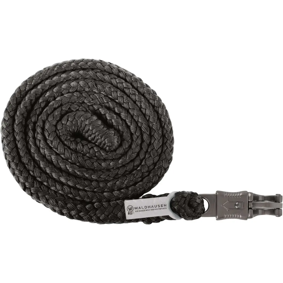 Waldhausen Lead Rope Plus Met Paniekhaak Zwart 1