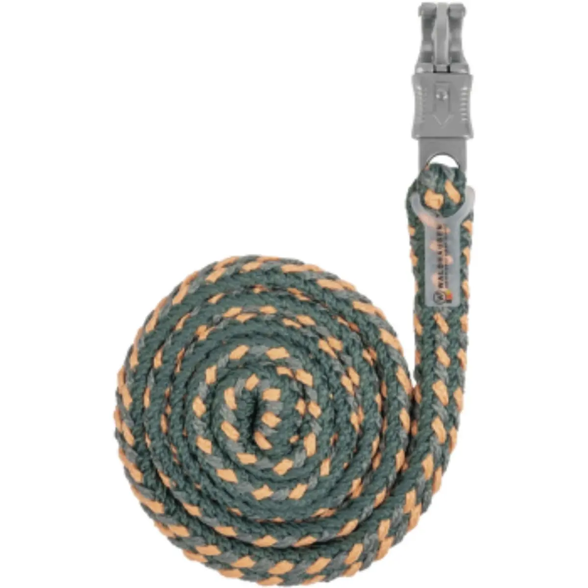 Waldhausen Halstertouw Plus Met Paniekhaak Peach/Chrome Grey 1