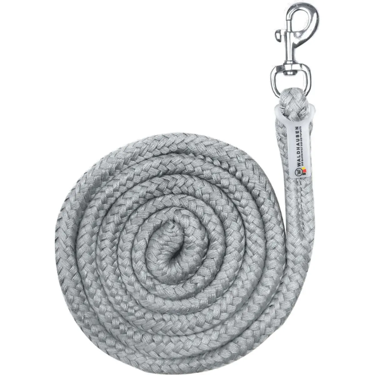 Waldhausen Halstertouw Economic Met Musketonhaak Chrome Grey 1