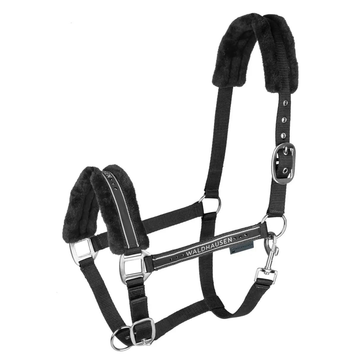 Waldhausen Halster Elegant Zwart/Zwart 1