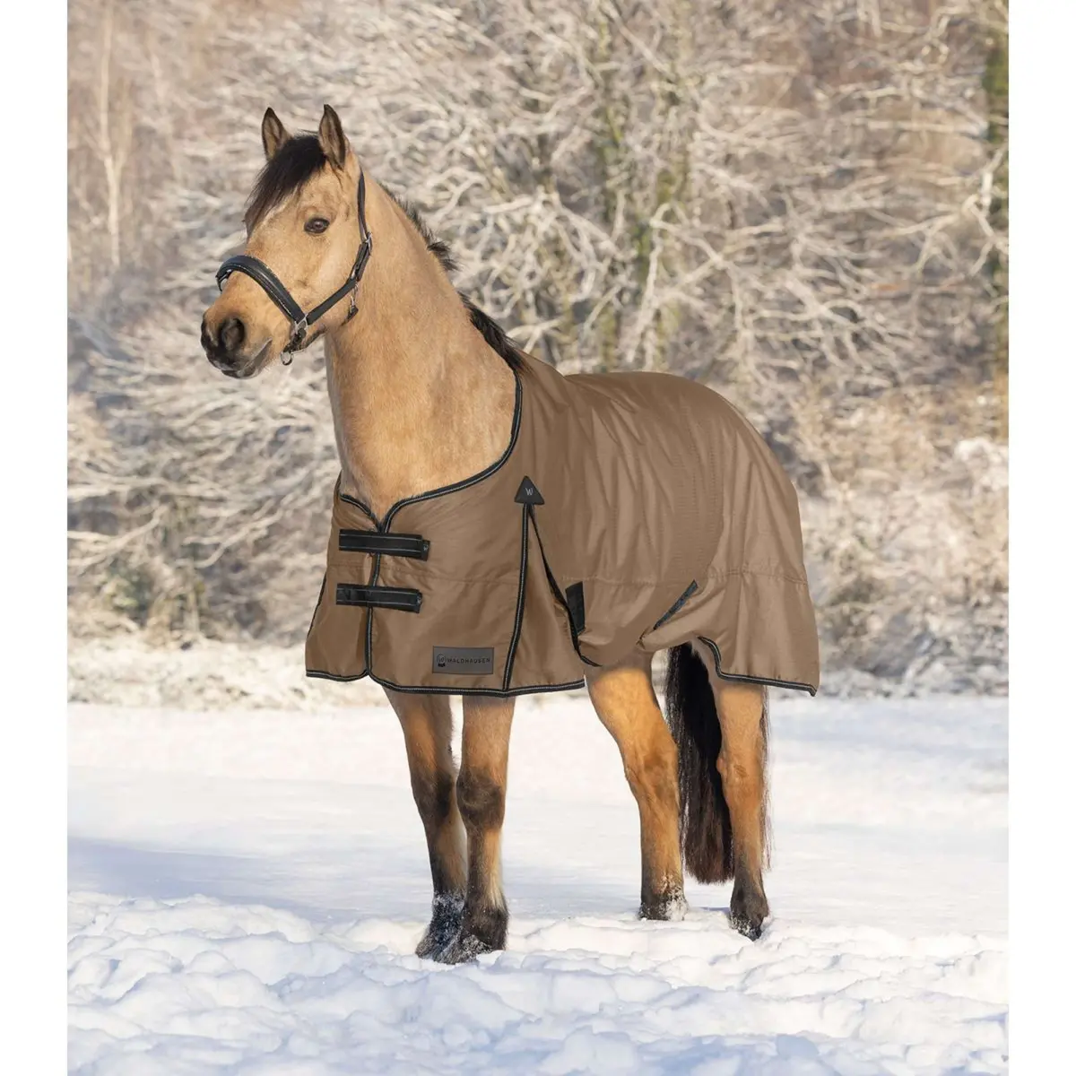 Waldhausen Outdoordeken Arctic 50G Cappuccino/Zwart 1