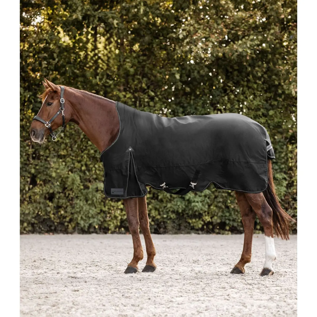 Waldhausen Outdoordeken Arctic High Neck 200G Zwart 1
