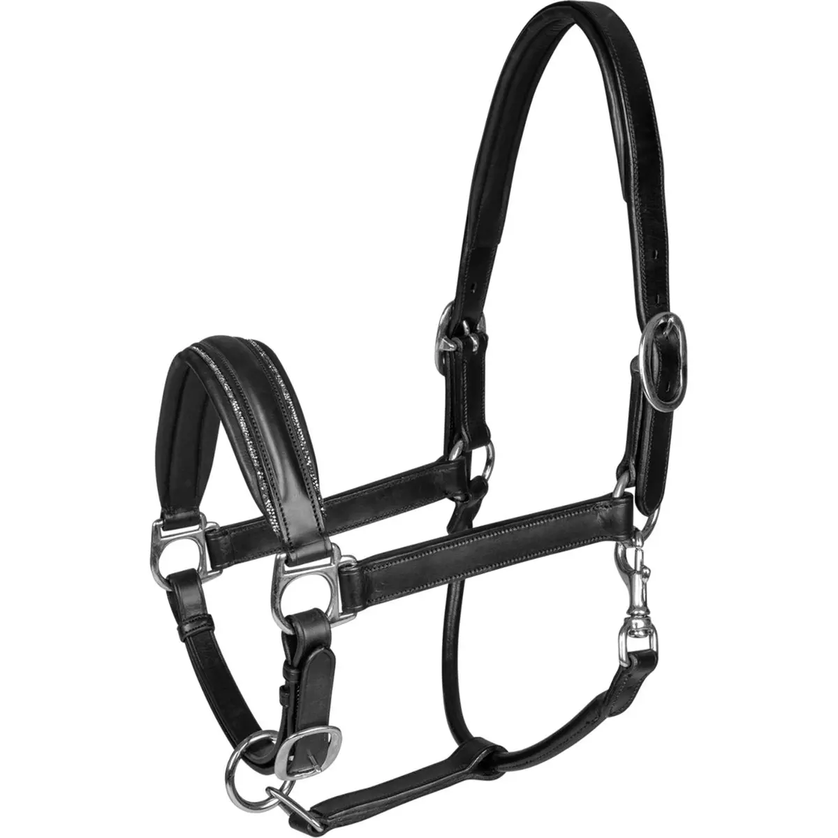 Waldhausen Halster S-Line Glamour Zwart 1