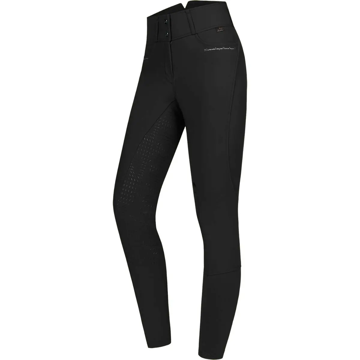 Elt Rijbroek Mathilda Glam High Waist Zwart 1