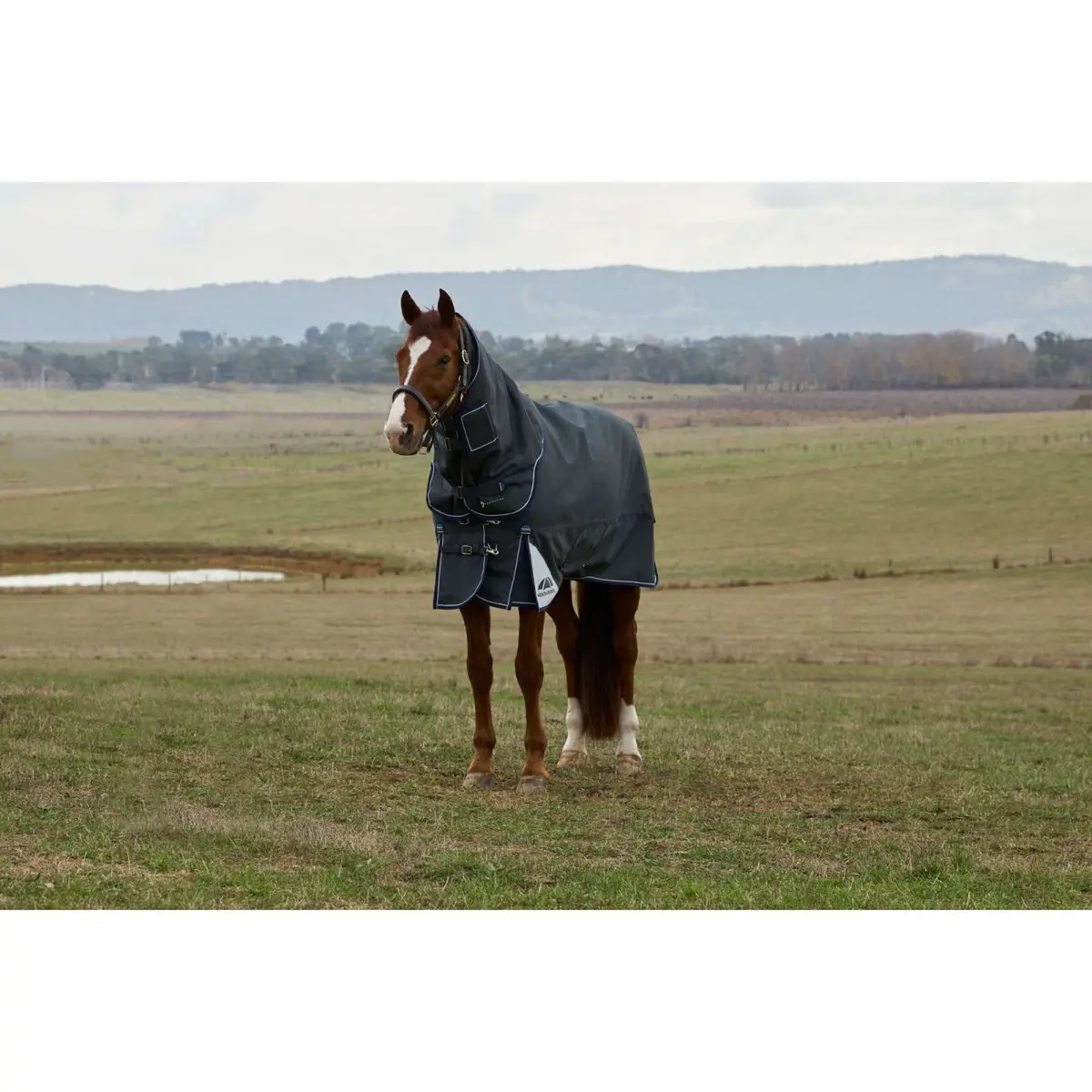 Weatherbeeta Comfitec Ultra Turnout Detach-A-Neck 100G Charcoal 1