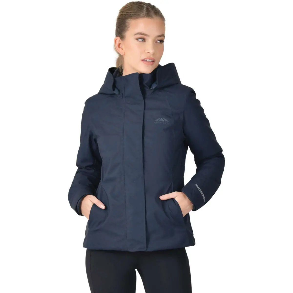 Weatherbeeta Jas Protect High Neck Navy 1