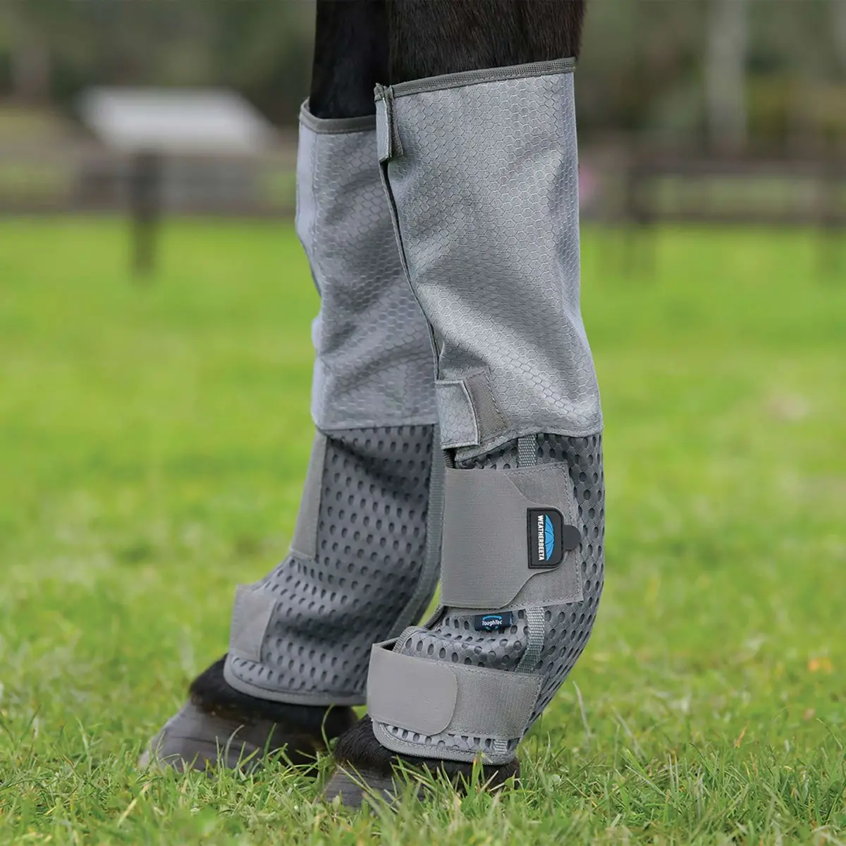Weatherbeeta Vliegen Beenbeschermers Comfitec Hexi Wraps Grijs/Zilver 1