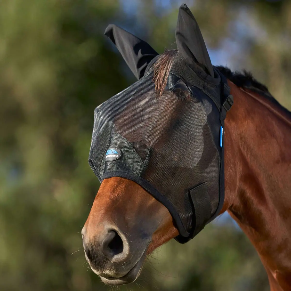 Weatherbeeta Vliegenmasker Comfitec Guard Met Oren Zwart 1