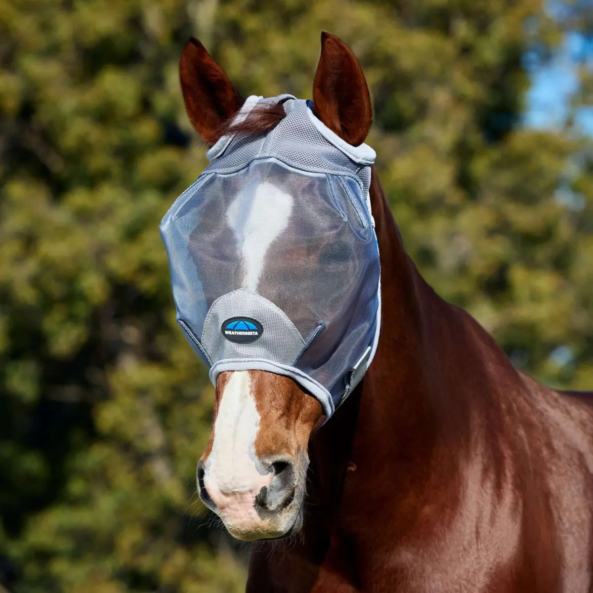 Weatherbeeta Vliegenmasker Comfitec Durable Zonder Oren Grijs 1