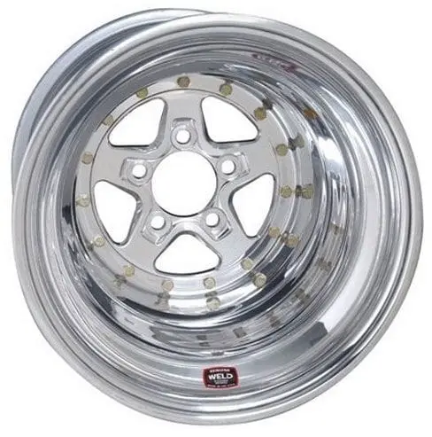 Alumastar We788-508280 15X8 Polished Aluminum Wheel 1