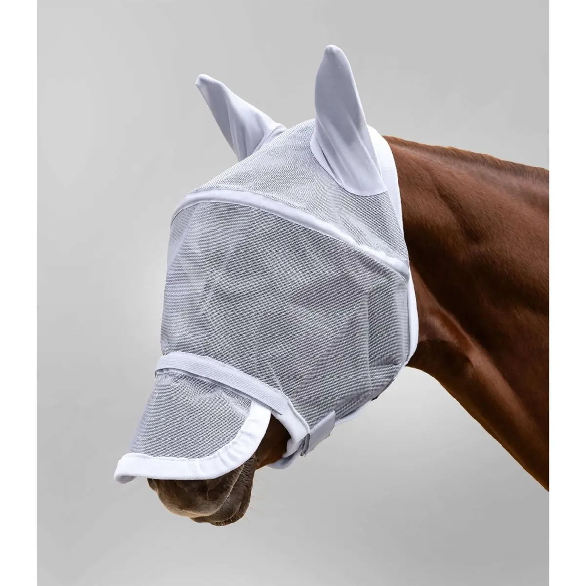 Waldhausen Vliegenmasker Premium Space Met Oren Zilvergrijs 1