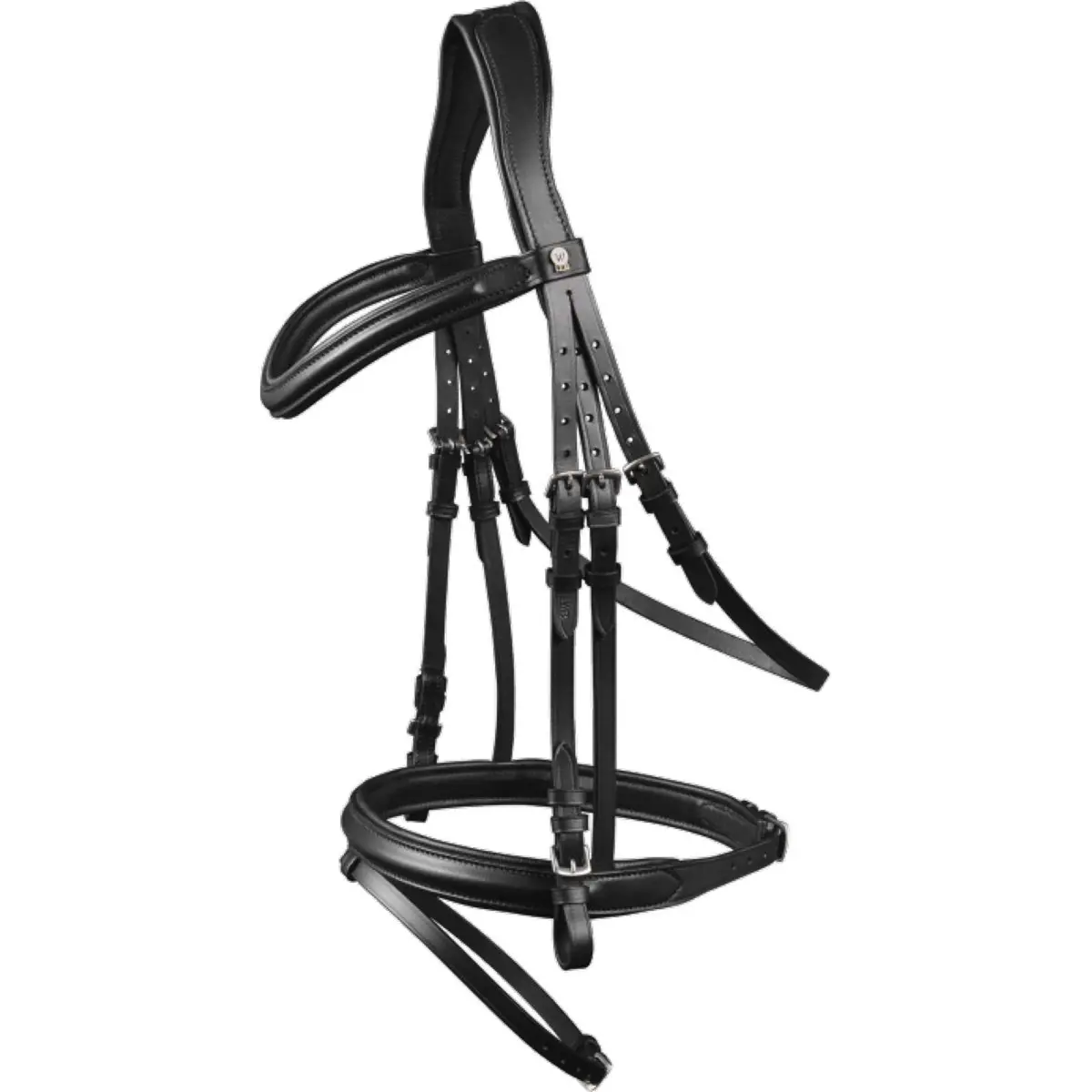 Waldhausen Hoofdstel X-Line London Zwart 1