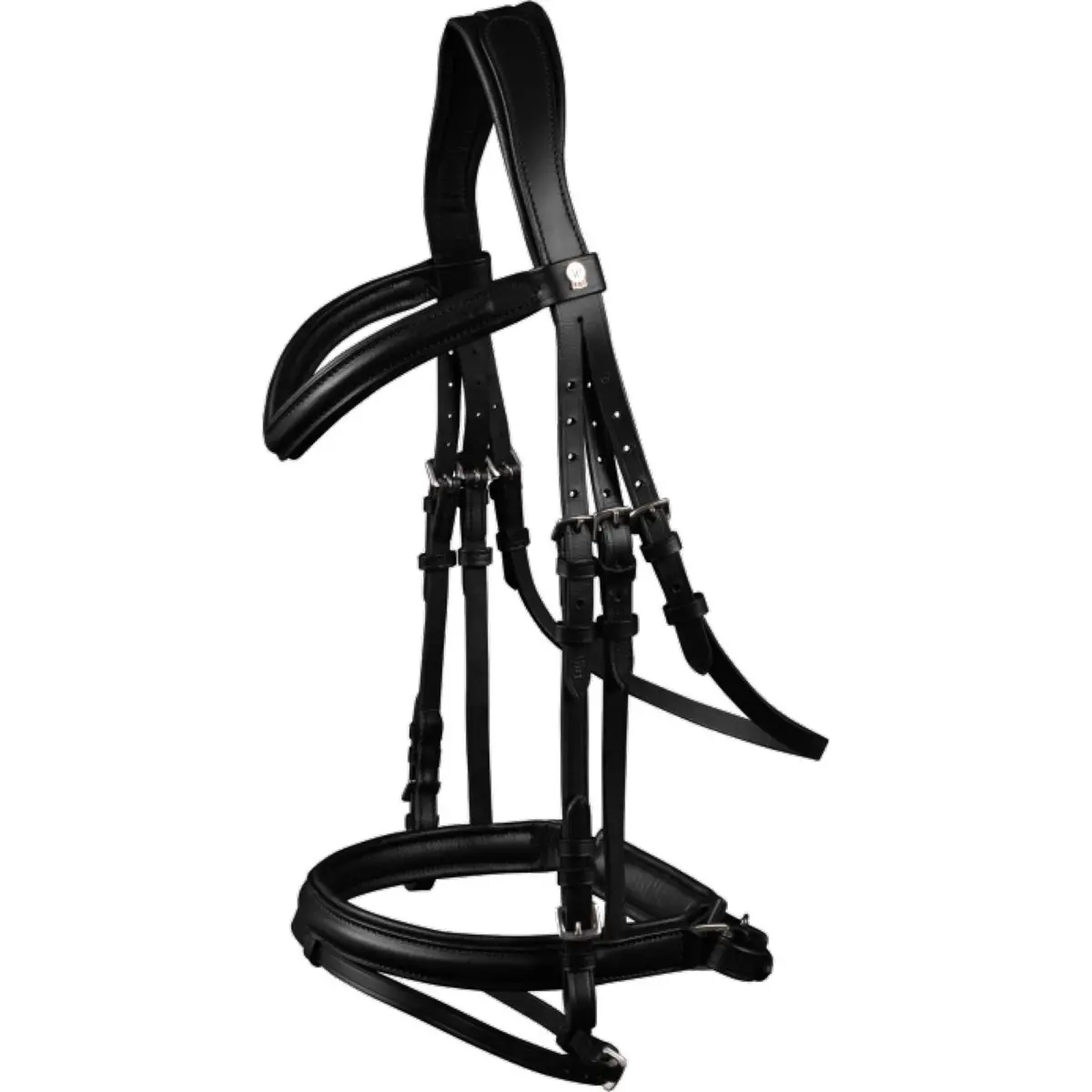 Waldhausen Hoofdstel X-Line Stockholm Zwart 1