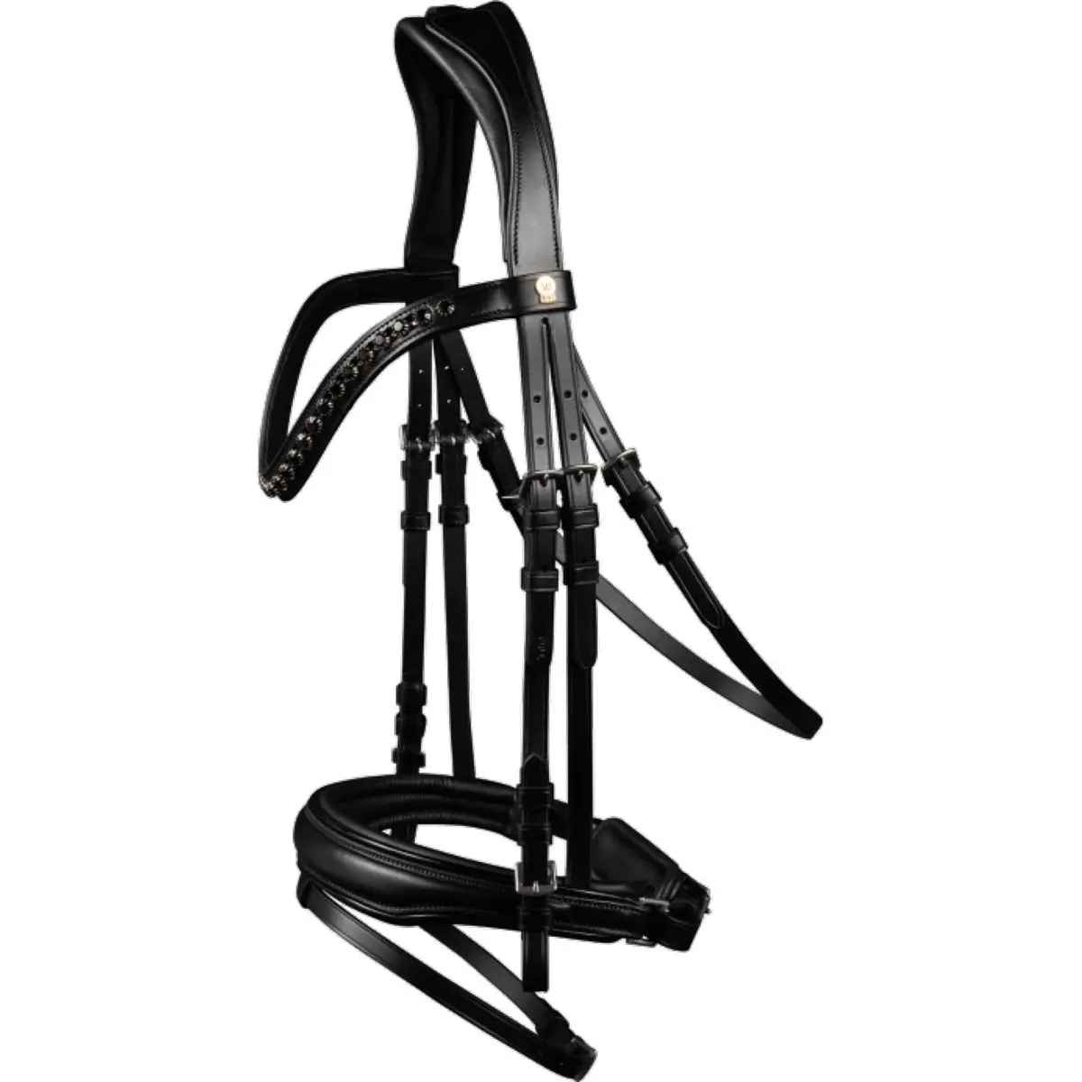 Waldhausen Hoofdstel S-Line Blackshine Zwart 1