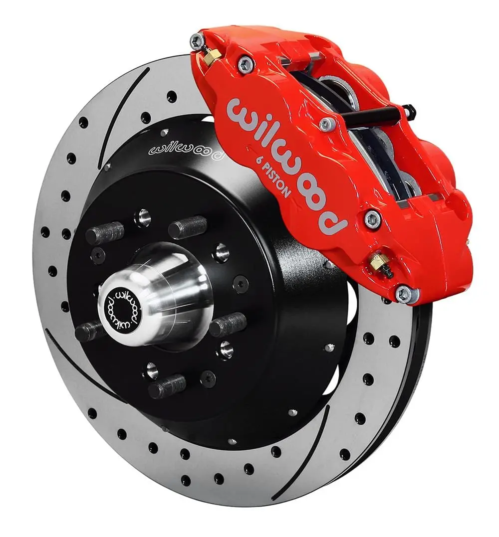 Wilwood 140-9802-Dr Forged Narrow Superlite 6R Front Brake Kit 1