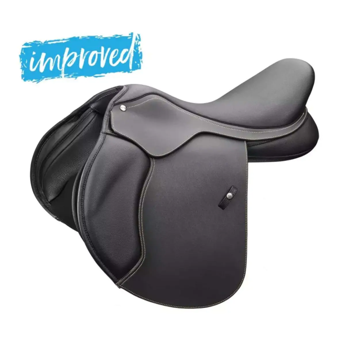 Wintec Springzadel 500 Jump Hart Zwart 1