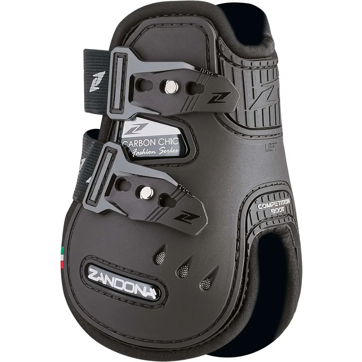 Zandona Kogelbeschermers Carbon Chic H-Performance Long Zwart 1