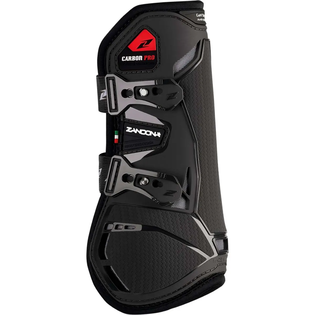 Zandona Peesbeschermers Carbon Pro Zwart 1