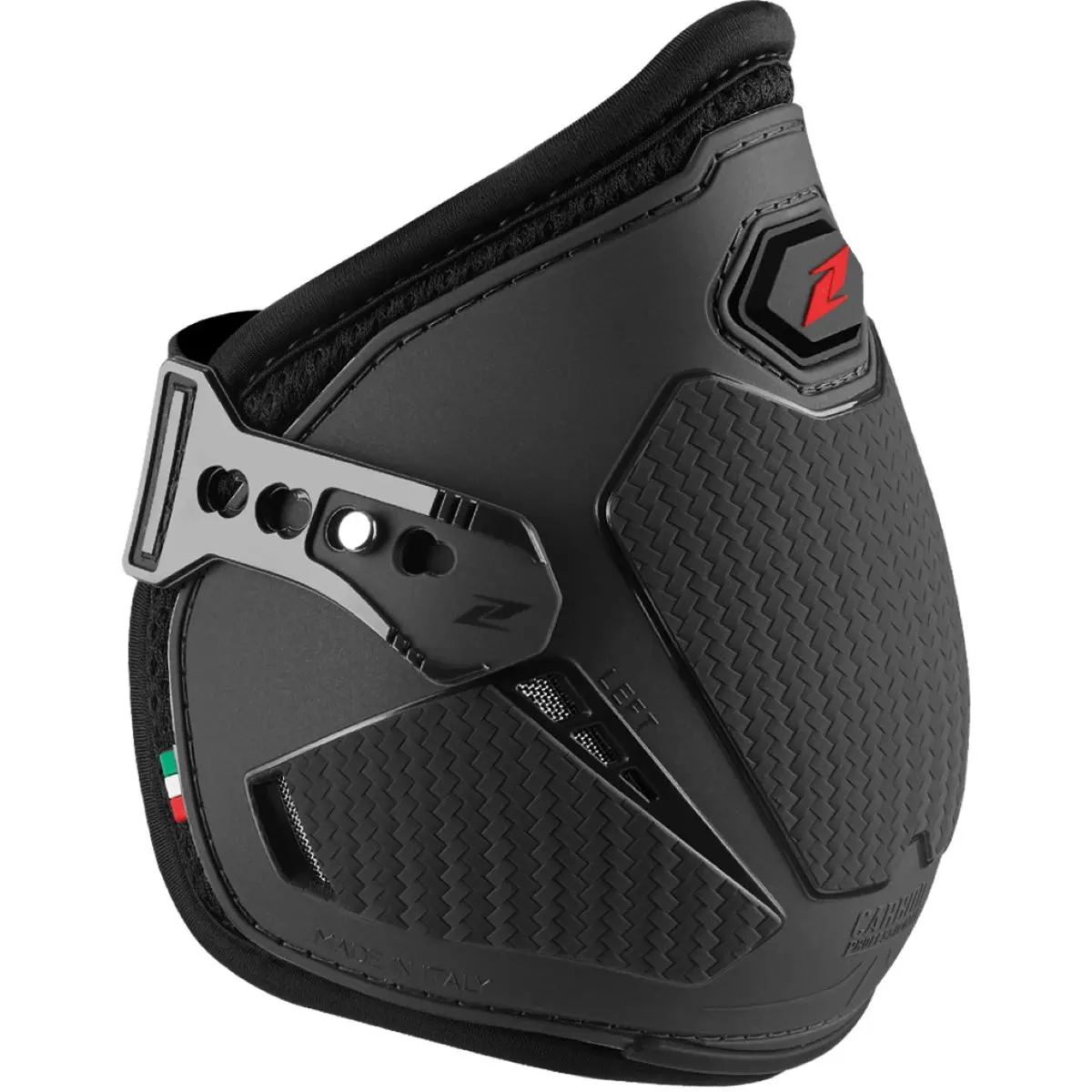 Zandona Kogelbeschermers Carbon Professional Short Zwart 1