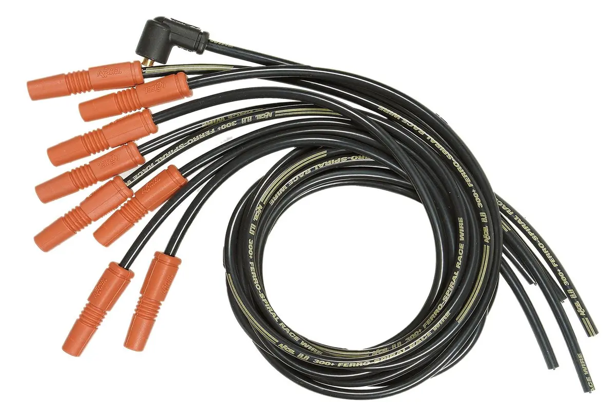 Accel 300+ Ferro-Spiral Spark Plug Wire Set - 7040 1