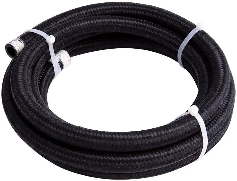 Lightweight Black Braided -5An Hose – 450 Series, 15-Meter Length 1