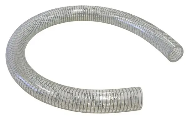 Af315-038-2M Reinforced Clear Pvc Breather Hose – 1.5" Id, 2 Meter Length 1