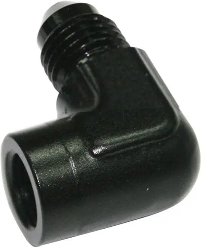 1/8" Npt Female To -3An Male Black Anodized Adapter Fitting – Af373-03Blk 1