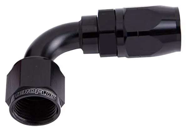 Af503-04Blk 500 Series 90° Swivel -4An Hose Fitting 1