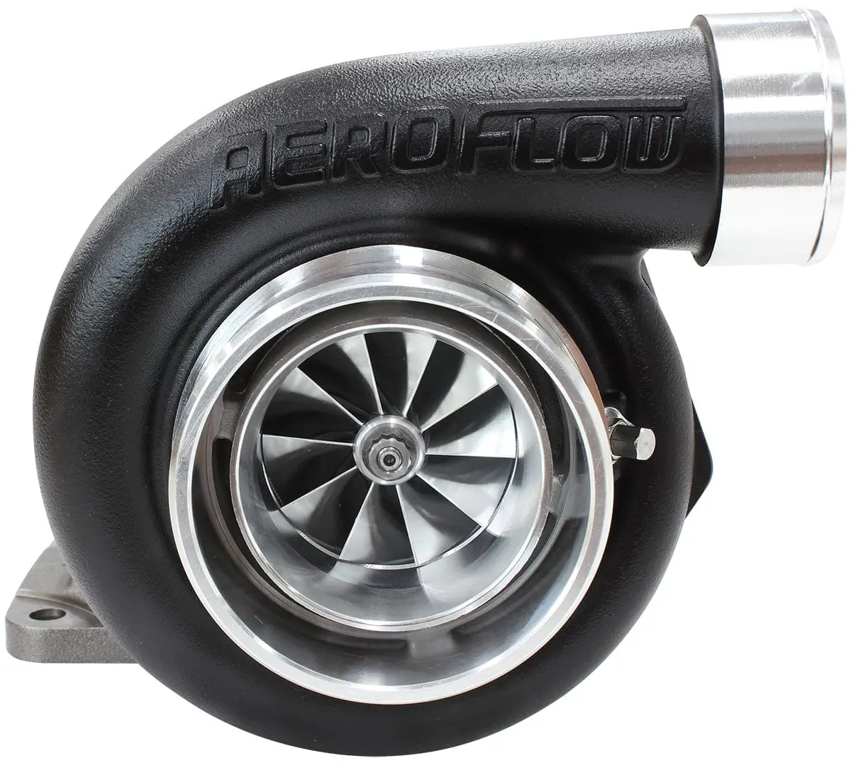 Boosted Af8005-4000Blk T4 .82 A/R Turbocharger – 900Hp Capable, Black Ceramic Coating 1