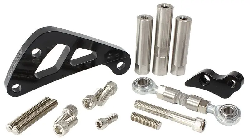 Billet Aluminum Alternator Mounting Bracket (Af64-4002Blk) 1