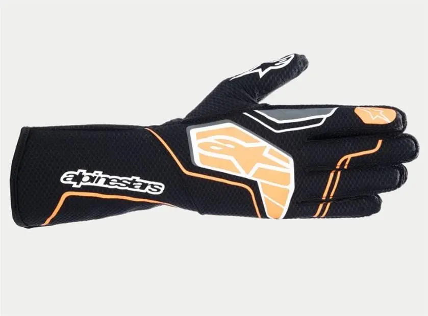 Alpinestars Race Driving Gloves – Premium Leather & Perforated Mesh, Size M (3551824-156-M) 1