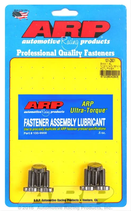 Arp 101-2801 Flywheel Bolt Kit – Heat-Treated Alloy Steel Fasteners 1