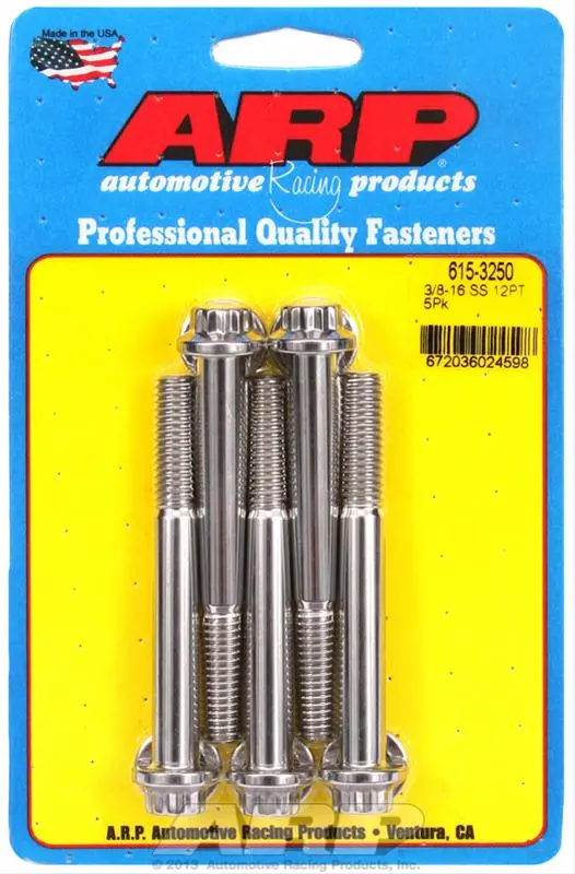 Arp Stainless Steel Fasteners – High-Tensile Bolts For Critical Engine Use 1