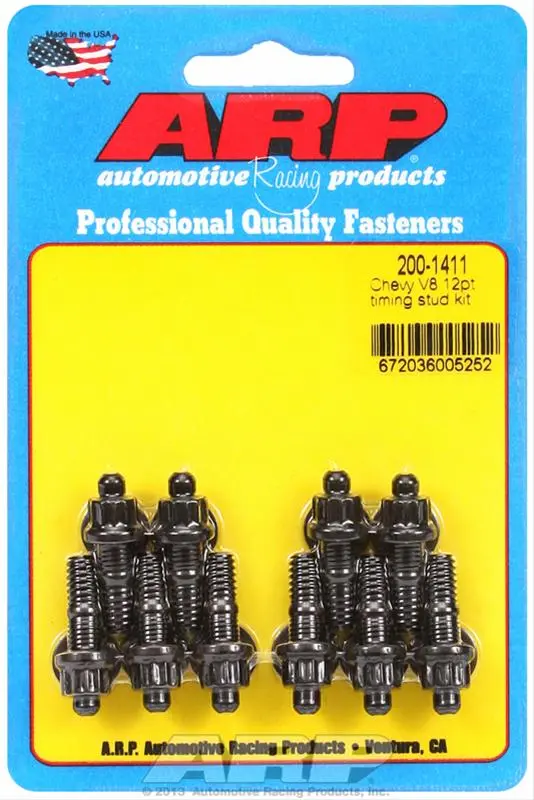 Arp 200-1411 Timing Cover Stud Kit – Precision Threaded Fastener Set 1