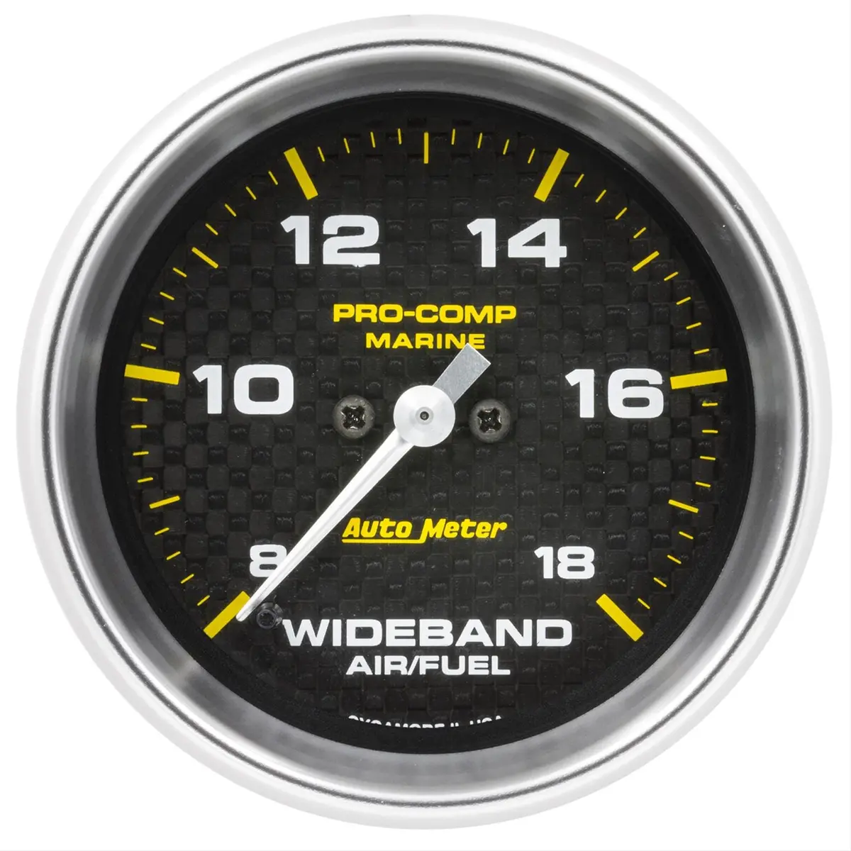 Autometer 200870-40 Pro-Comp Marine Carbon Fiber Analog Gauge 1