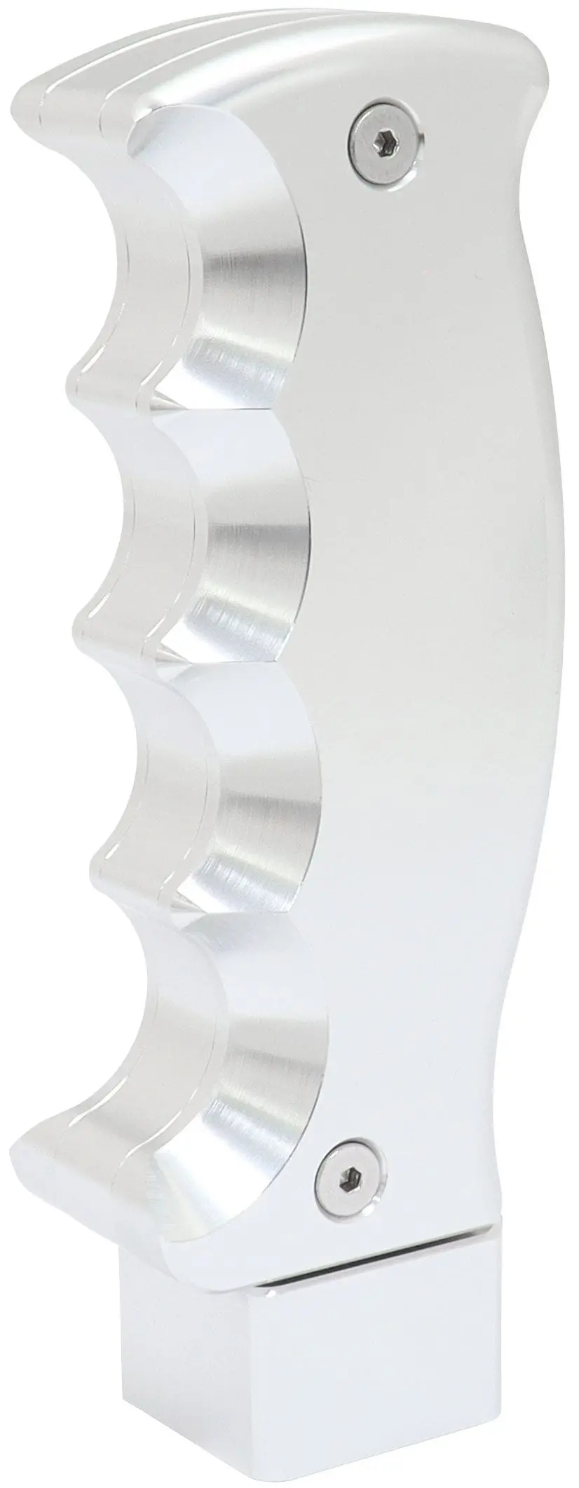 Bang Shift Billet Aluminum Pistol-Grip Manual Gear Shifter Knob – Silver Finish 1
