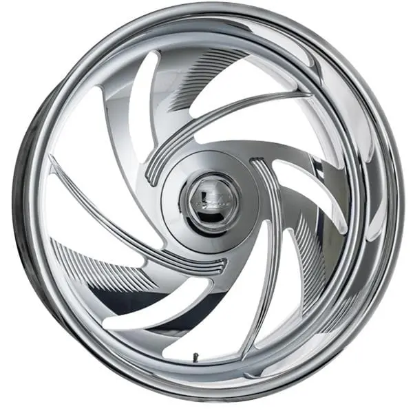 Billet Specialties Gs69710 Gs Series Psycho Wheel – Polished Custom Finish 1