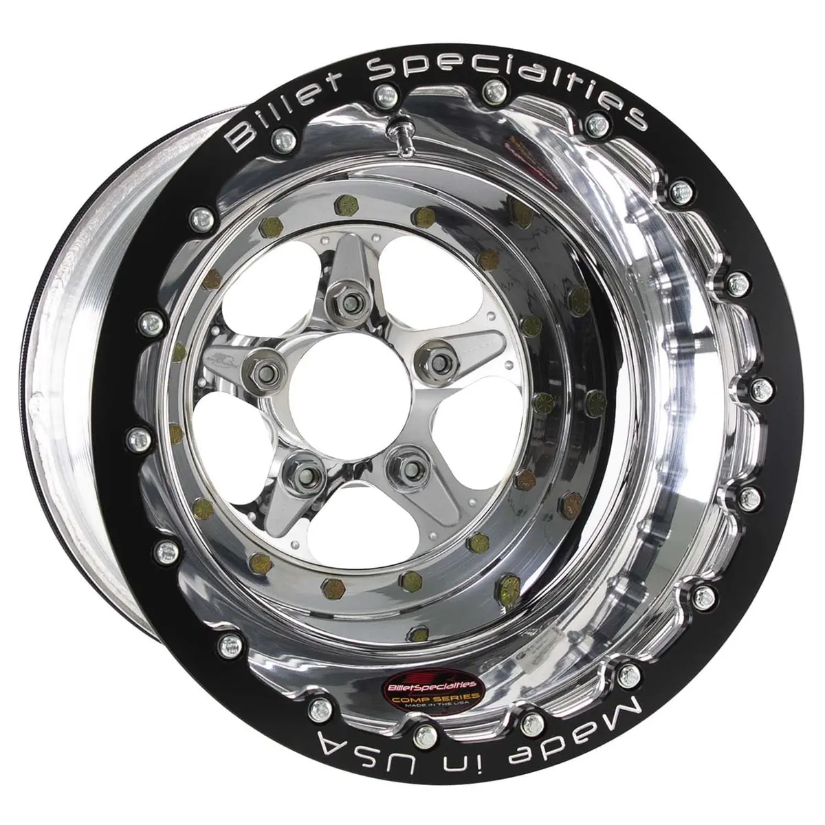 Billet Specialties Cdb035156135 Custom Billet Wheel – 15X6.135" Bolt Pattern 1
