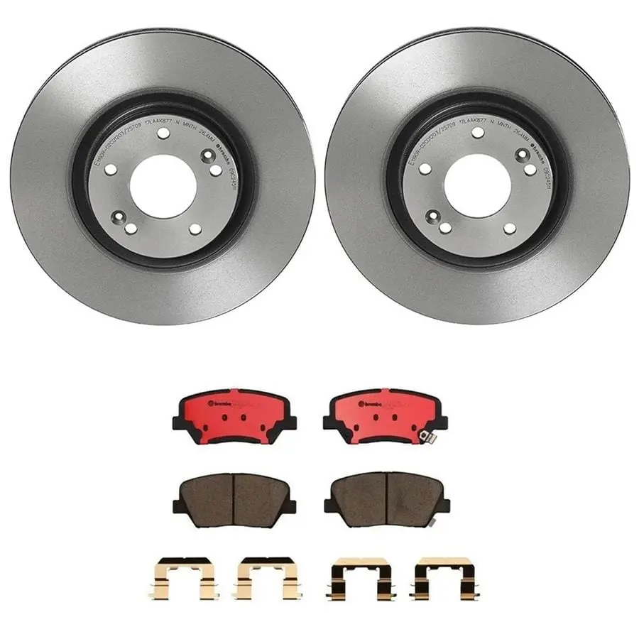 Brembo Brake Pad And Rotor Kit – Direct-Fit Replacement For Enhanced Stopping Power 1