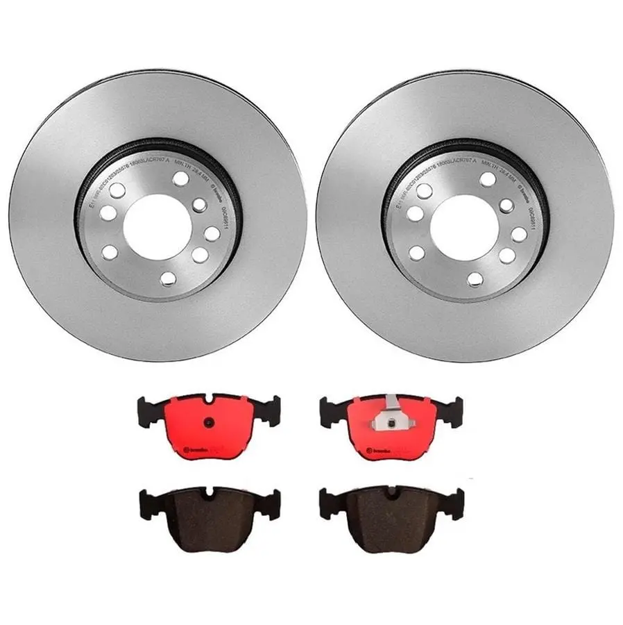 Brembo Complete Brake Pad And Rotor Kit For Track & Street Use – Kt00B69 1